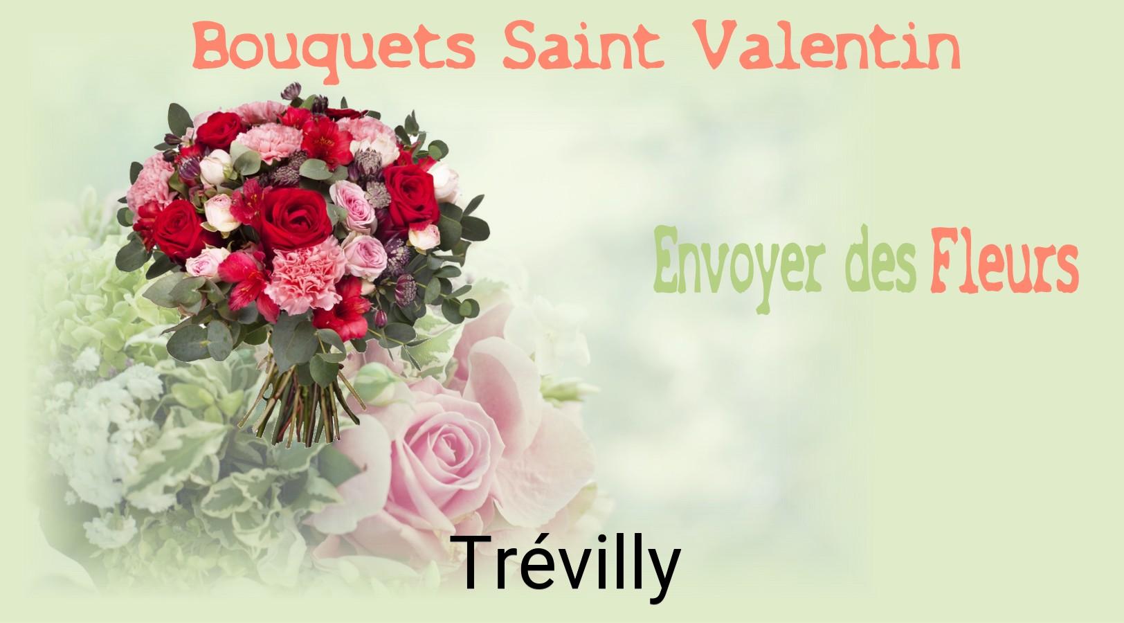 Roses de Saint-Valentin livrées à Trévilly